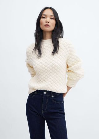 Mango + Oversize Knit Sweater