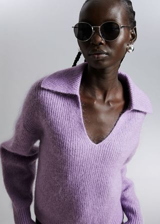 & Other Stories + Mohair Knit Sweater