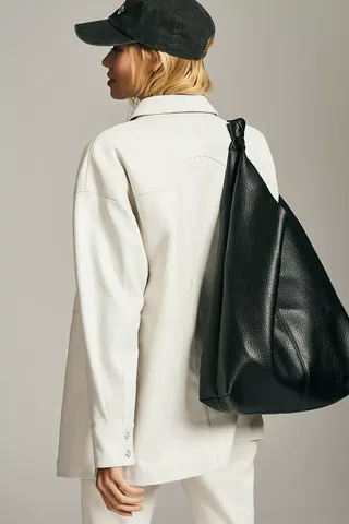 Anthropologie + The Love Knot Faux Leather Bag