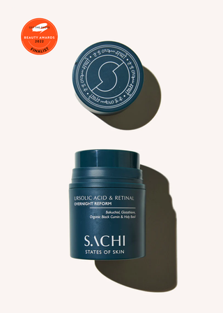 Sachi + Ursolic Acid & Retinal Overnight Reform
