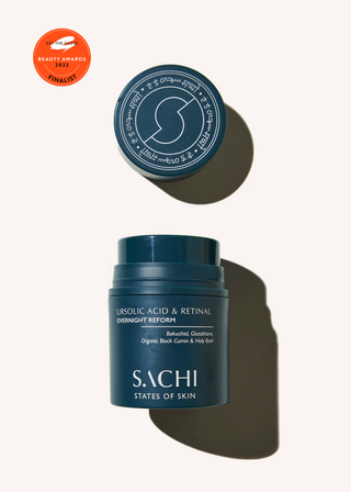 Sachi + Ursolic Acid 
Retinal Overnight Reform