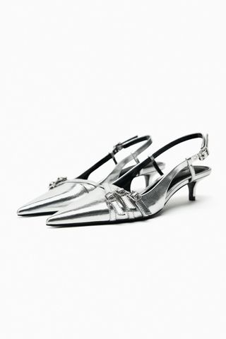 Zara + Slingback Shoes with Straps