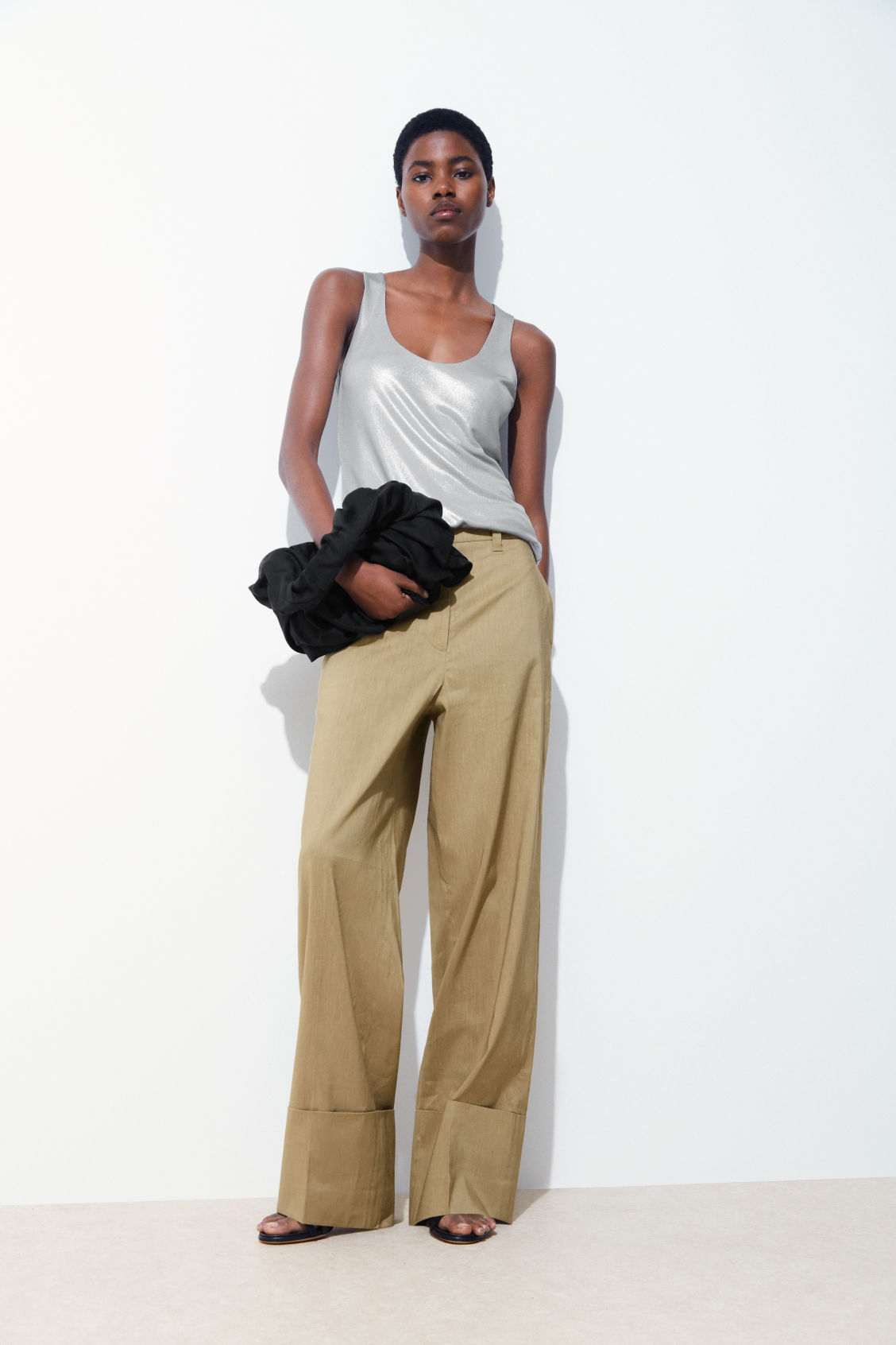 COS + The Wide-Leg Turn-Up Chinos
