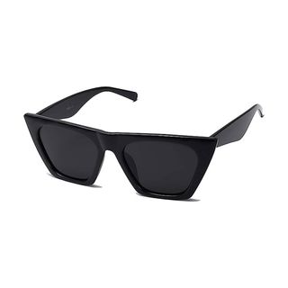 Sojos + Square Cateye Polarized Sunglasses