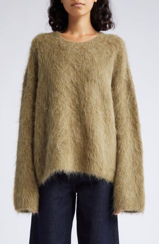 Toteme + Alpaca Knit Boxy Sweater