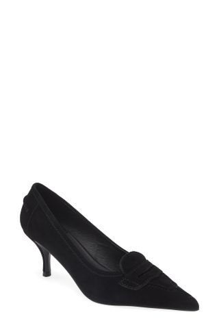 Jeffrey Campbell + Thena Penny Keeper Pointed Toe Pump