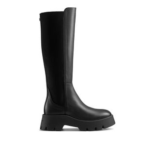 Russell & Bromley + Edgy High Clean Lug Back Stretch Boot