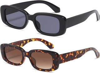 Kimorn + Rectangle Sunglasses for Women