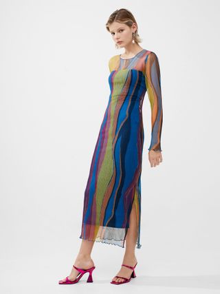 French Connection + Saskia Eydie Ruched Midaxi Dress