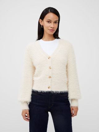 French Connection + Meena Fluffy Cardigan