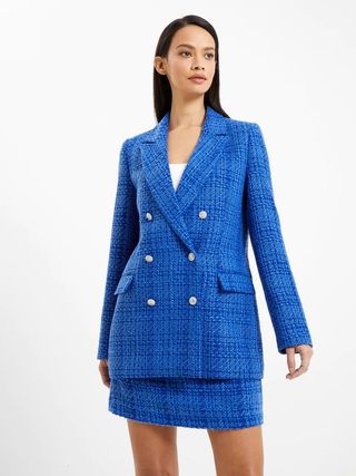 French Connection + Azzurra Tweed Blazer
