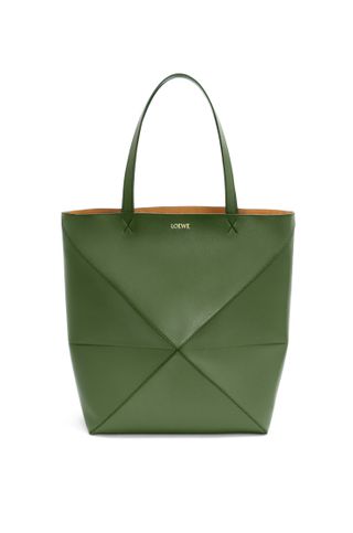 Loewe + Puzzle Large Leather Tote