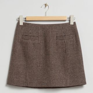 & Other Stories + A-Line Mini Skirt