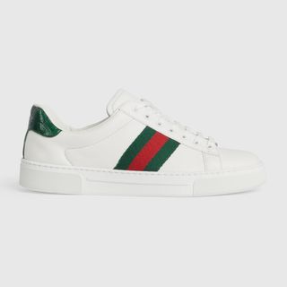 Gucci + Women's Ace Sneaker With Web