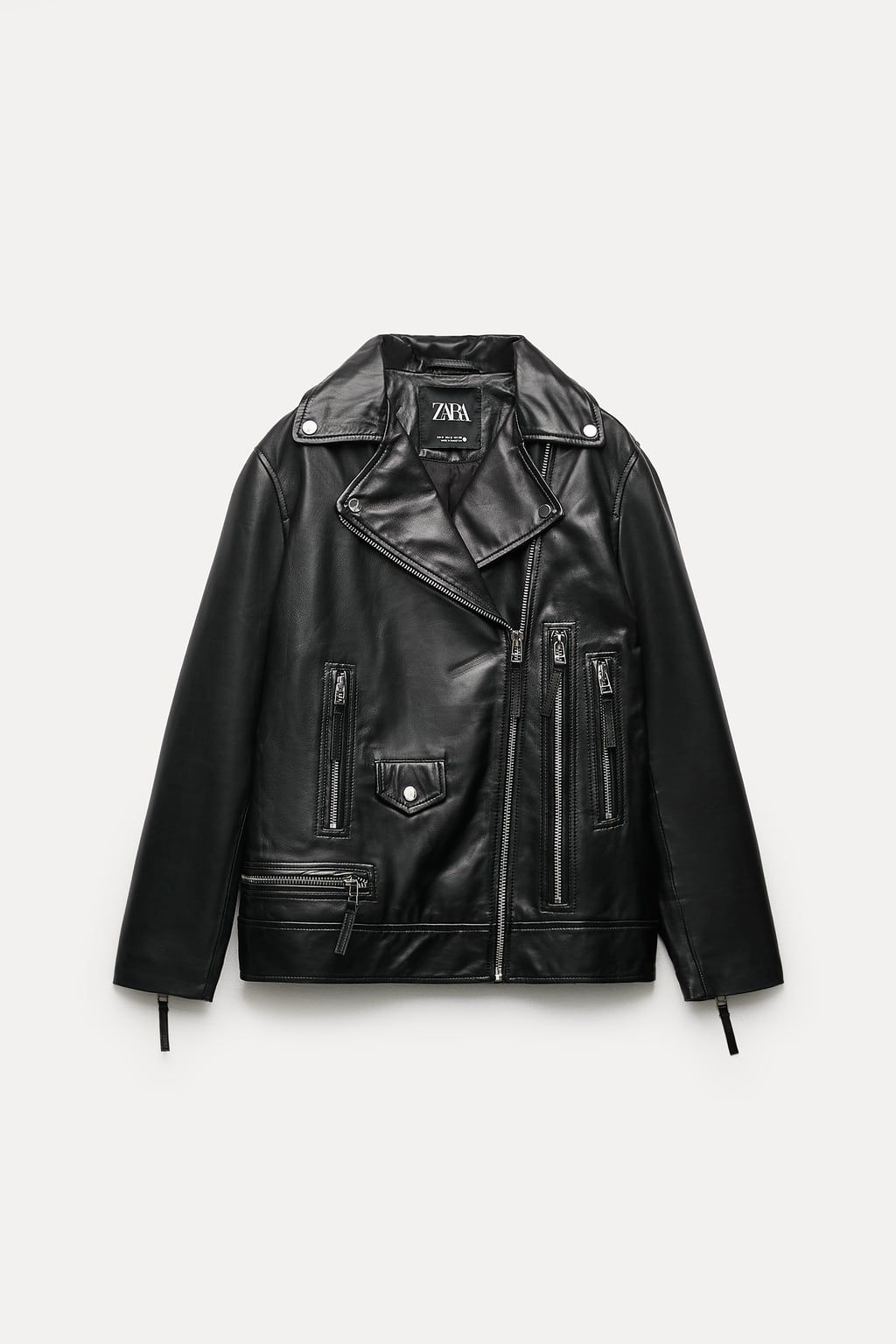 Zara s Leather Jackets Are On Every Editor s Wish List Who What Wear