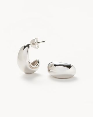 Missoma + Savi Dome Small Hoop Earrings