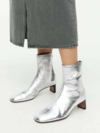 Arket + Leather Ankle Boots