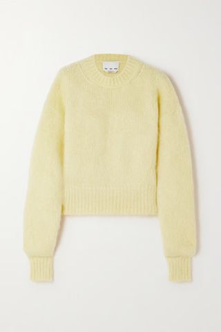 SASUPHI + + Net Sustain Mohair-Blend Sweater