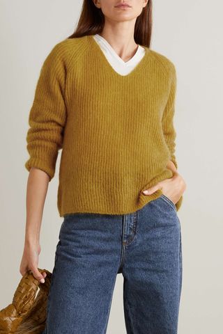 Max Mara + Leisure Ribbed-Knit Sweater