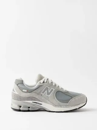 New Balance + 2002R Suede and Gore-Tex Trainers