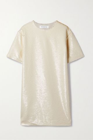 The Frankie Shop + Riley Sequined Tulle Mini Dress