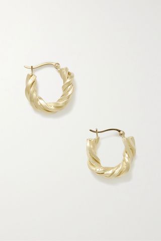 Completedworks + Deep State Gold-Plated Hoop Earrings