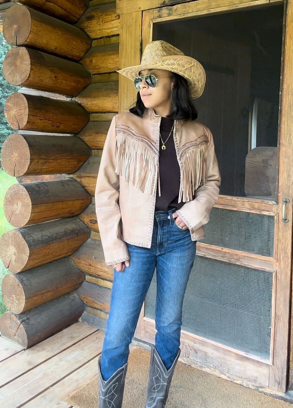All The Chic Outfits I Wore On My Trip To Montana Who What Wear