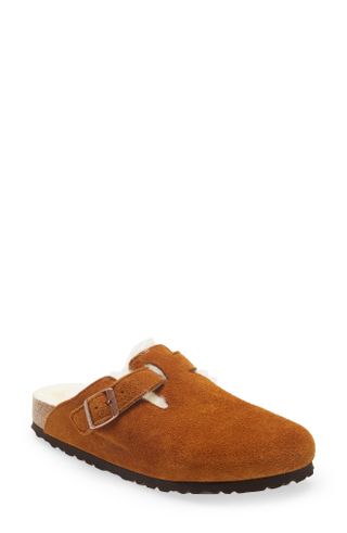 Birkenstock + Boston Genuine Shearling Lined Clog