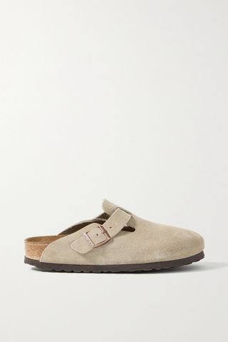 Birkenstock + Boston Suede Slippers