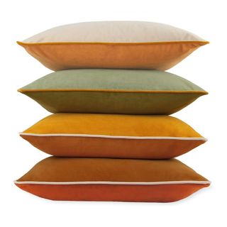COFEDE + Velvet Cushion Covers 18x18 inches Set of 4