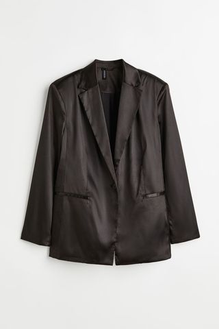 H&M + Oversized Twill Jacket