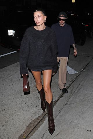 hailey-bieber-no-pants-western-boot-outfit-309987-1697062685582-main