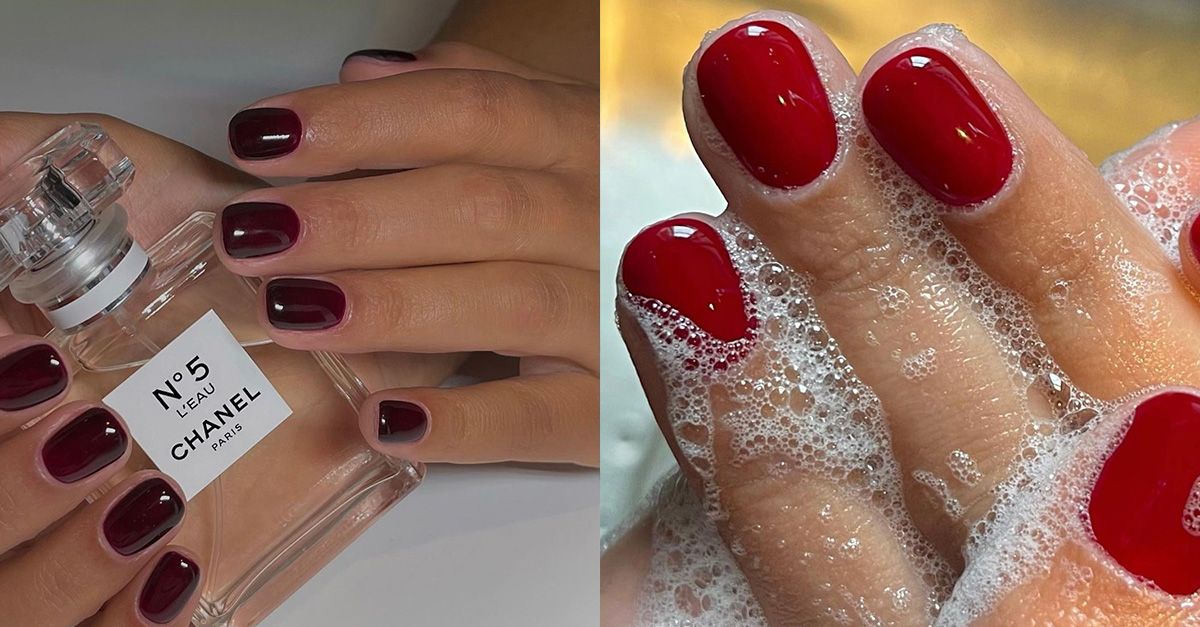 Cherry Red Nails Are Trending 9 Mani Ideas We ve Saved Who What Wear