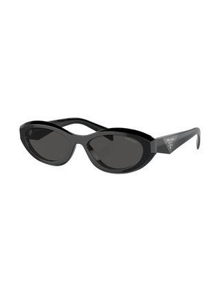 Prada Eyewear + Oval-Frame Sunglasses
