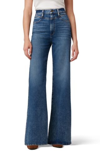 Joe's + The Goldie High Waist Wide Leg Palazzo Jeans