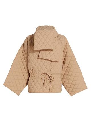 A.W.A.K.E. Mode + Quilted Cape-Sleeve Puffer Jacket