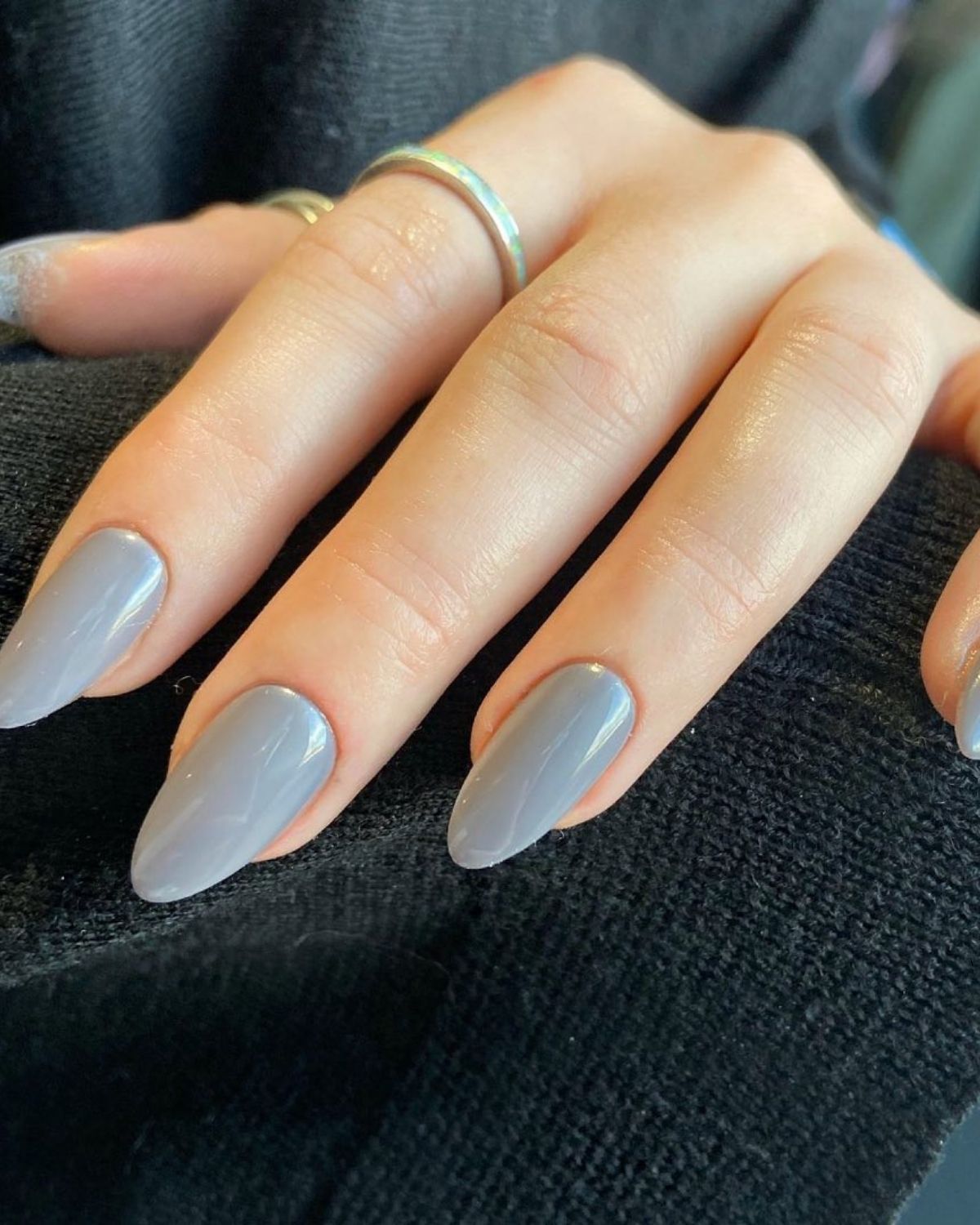 Grey Nail Polish Will Make Your Mani Look So Chic Who What Wear