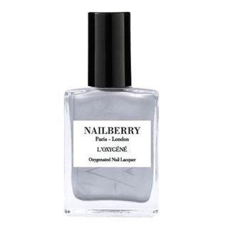 Nailberry + Oxygenated Nail Lacquer in Silver Lining