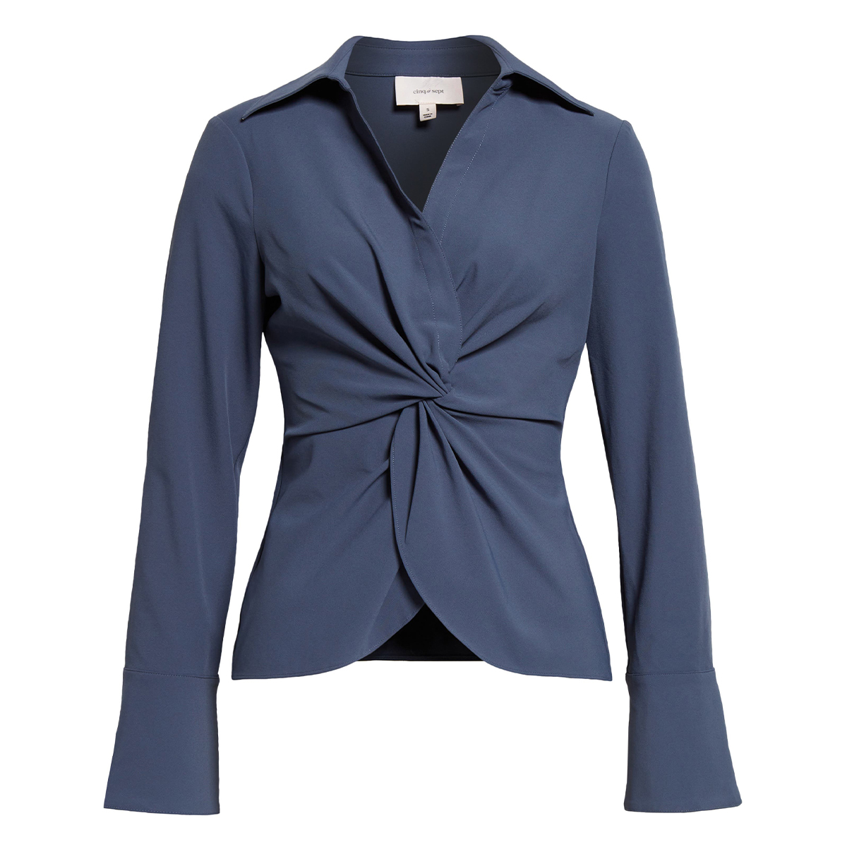 Cinq À Sept + McKenna Knot Waist Shirt