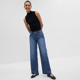 Gap + BetterMade Denim Low Rise Stride Jeans With Washwell