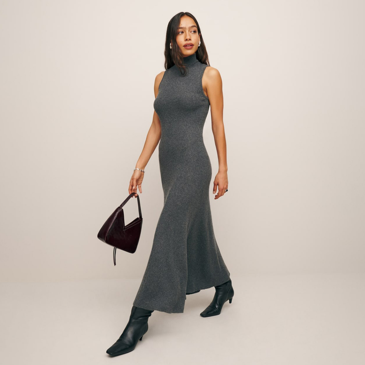 Reformation + Odelia Cashmere Midi Dress