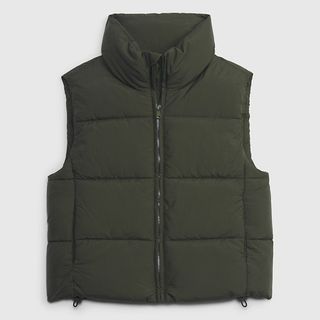 Gap + Big Puff Cropped Vest