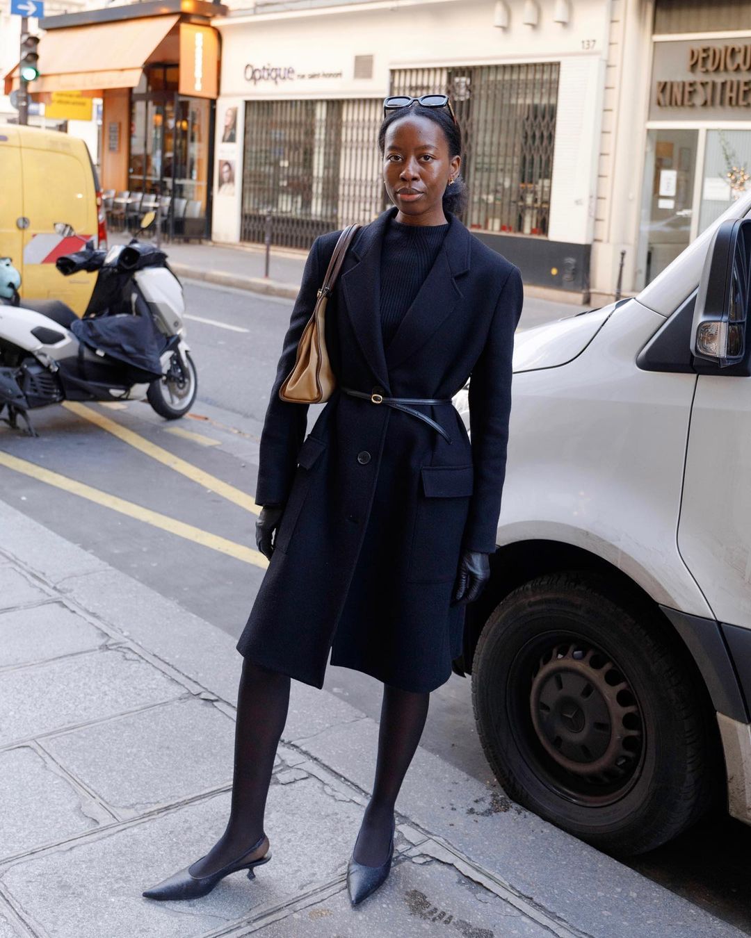 The Winter Basics Women In Paris Wear To Look Chic | Who What Wear