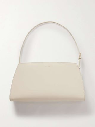 The Row + Dalia Glossed-Leather Shoulder Bag