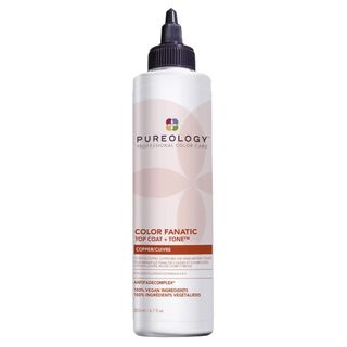 Pureology + Color Fanatic Top Coat and Tone for Copper Hair