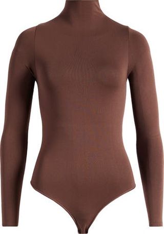 Skims + Essential Mock Neck Long Sleeve Bodysuit