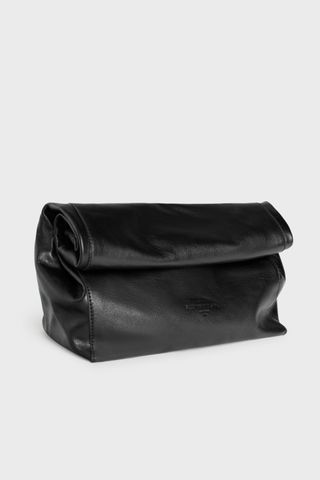 Zara x Steven Meisel + Leather Clutch Bag