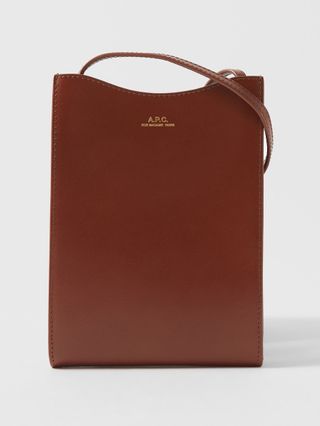 A.P.C. + Jamie Leather Cross-Body Bag