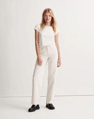 Madewell x Donni + Low-Rise Loose Jeans