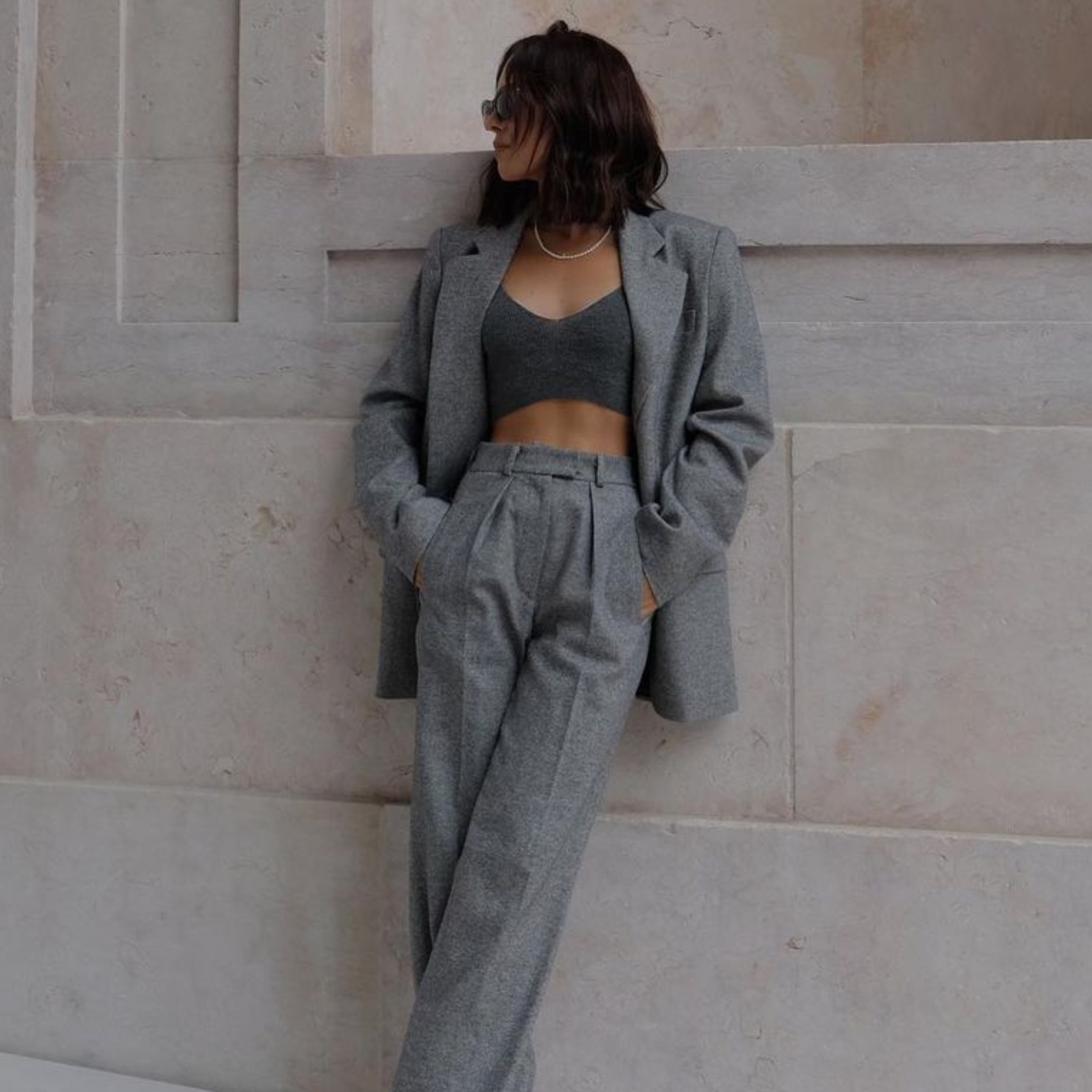 Groutfits' Are The All-Gray Outfits Everyone's Wearing This Winter